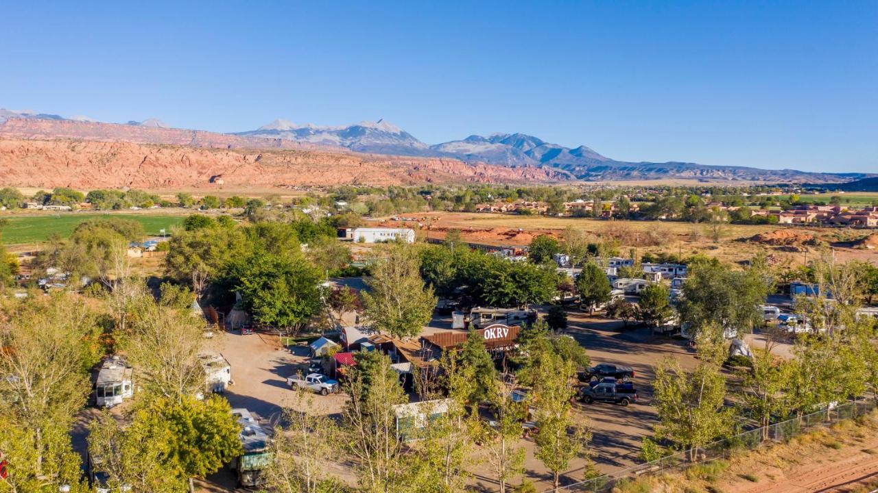 Funstays Glamping Setup Tent In Rv Park #4 Ok-T4 Moab Esterno foto
